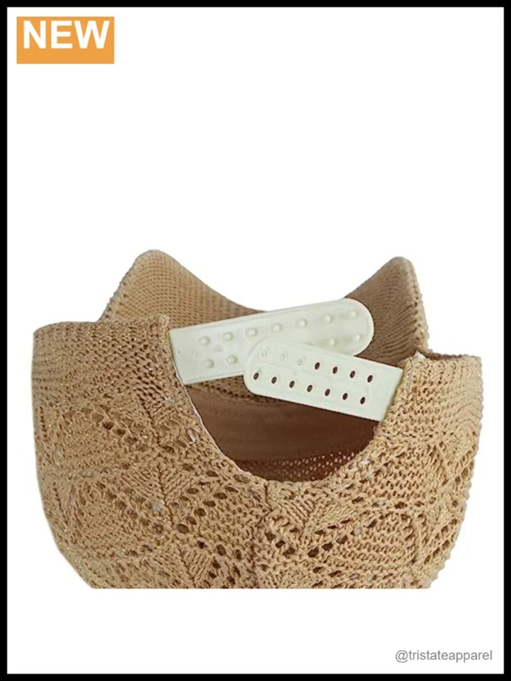 Women's Crochet Knit Baseball Cap Sun Protection Adjustable Summer Hat